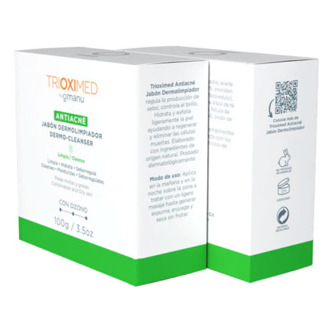 Trioximed Trioxi-tree Jabón Dermolimpiador en Barra – Derma En Línea