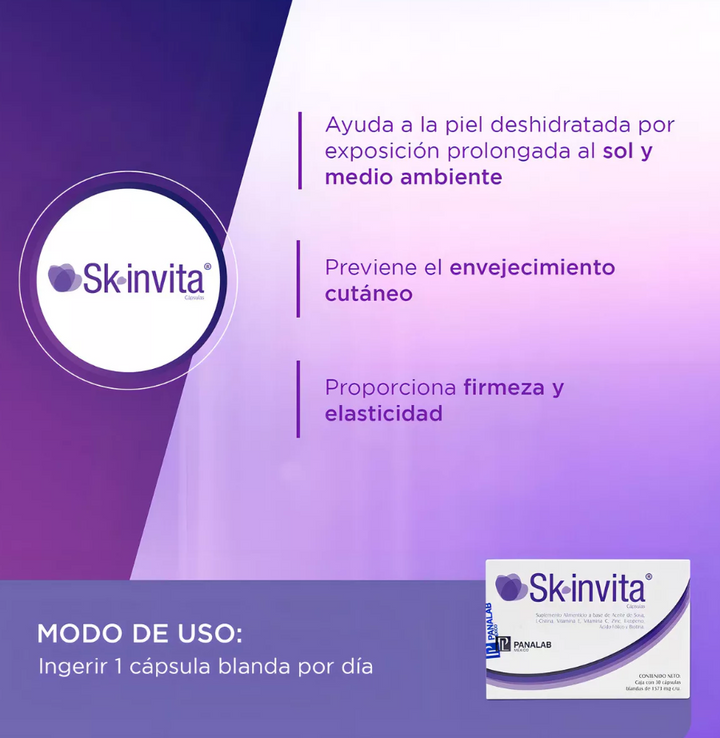 Sk-invita Cápsulas Antioxidante Restaurador De La Piel