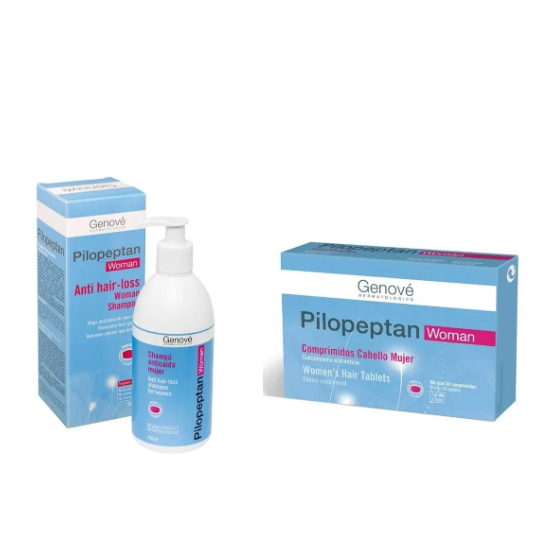 Kit Pilopeptan® Woman Champú Anticaída 250 Ml Más Cápsulas Woman