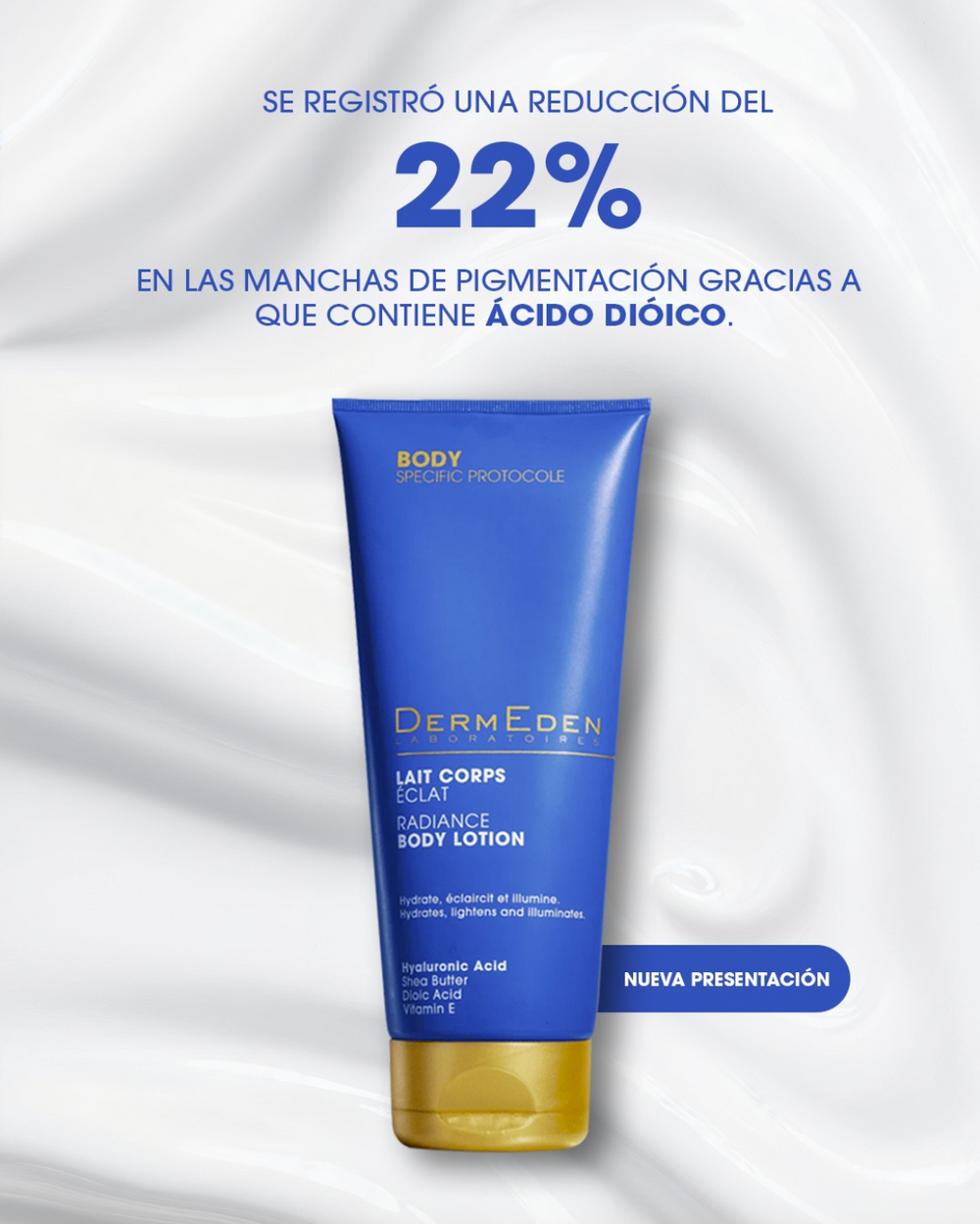 Radiance Crema Corporal Despigmentante DermEden