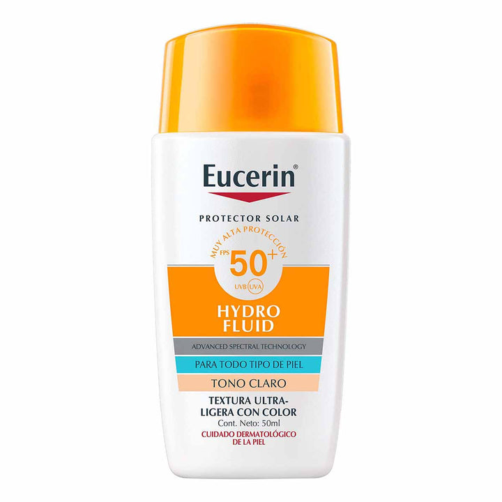 Eucerin Sun Hydrofluid TONO CLARO 50ML FPS50+