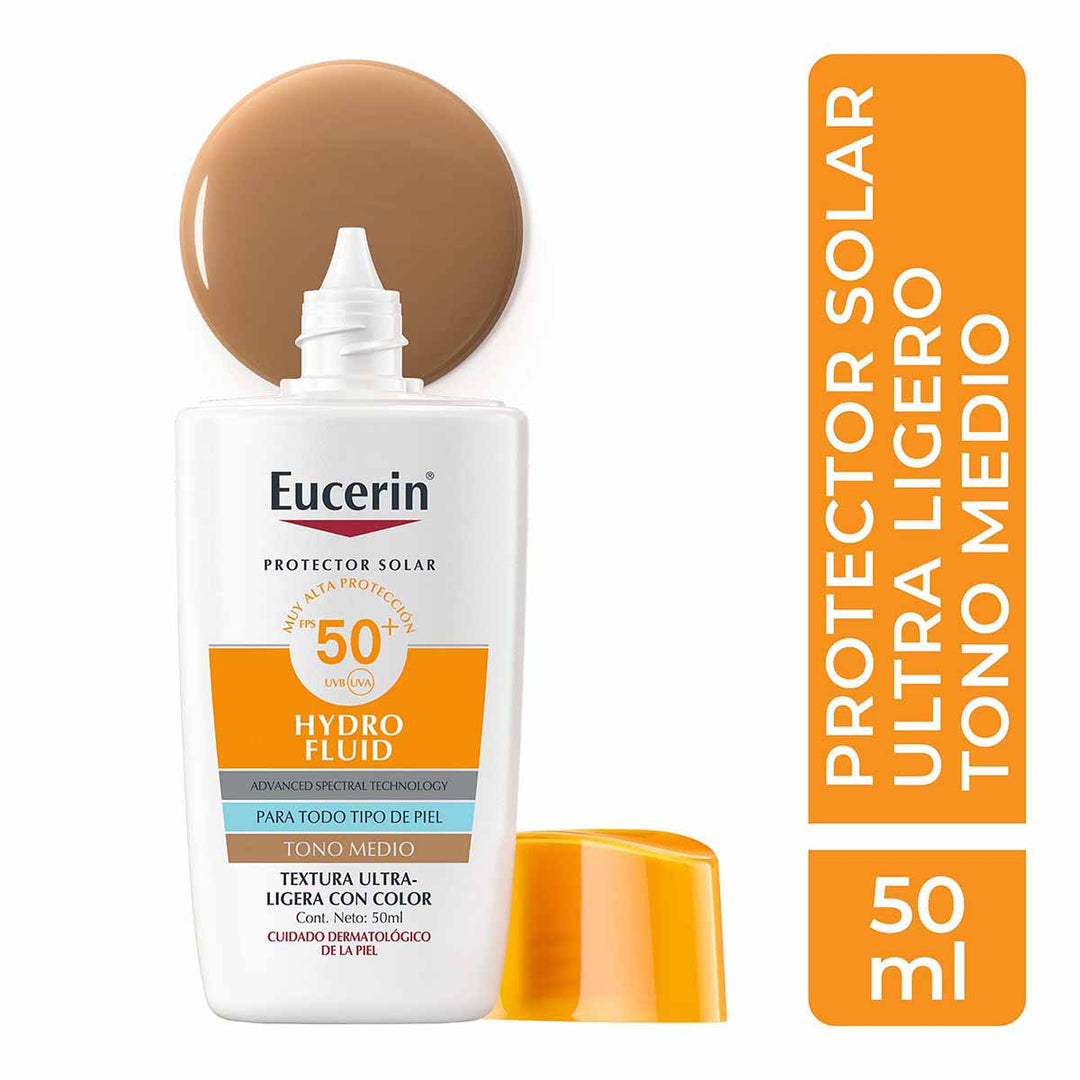 Eucerin Sun Hydrofluid TONO MEDIO 50ML FPS50+