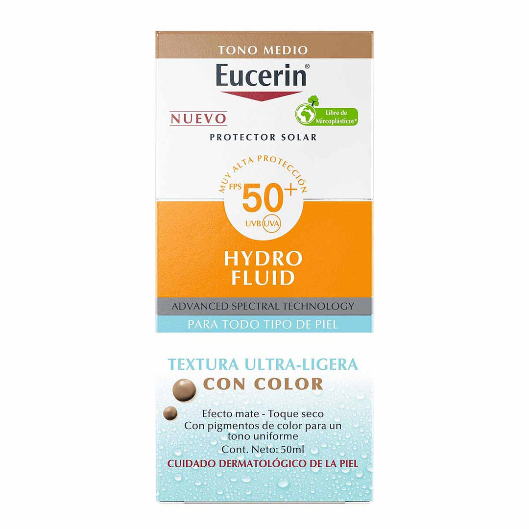 Eucerin Sun Hydrofluid TONO MEDIO 50ML FPS50+