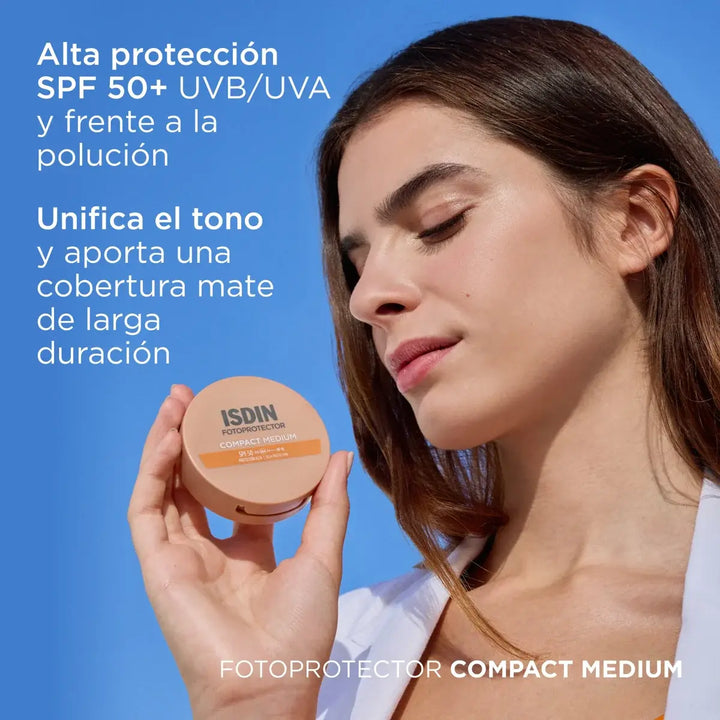 Fotoprotector Compact Medium SPF 50