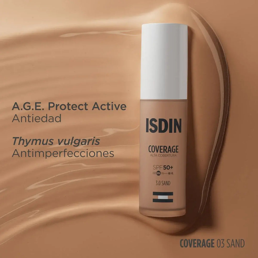 Fotoprotector Coverage SPF 50+ 03 Sand