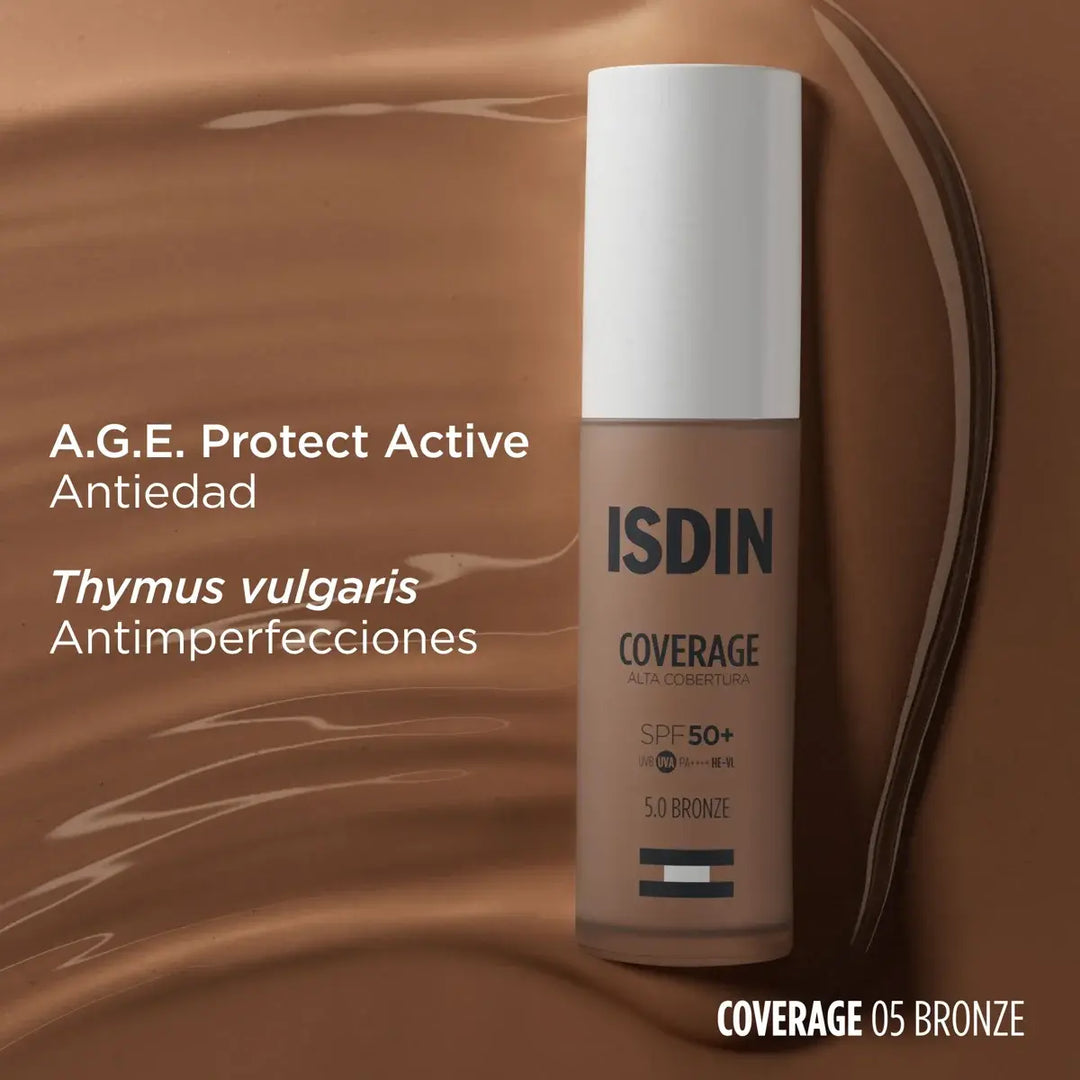 Fotoprotector Coverage SPF 50+ 05 Bronze