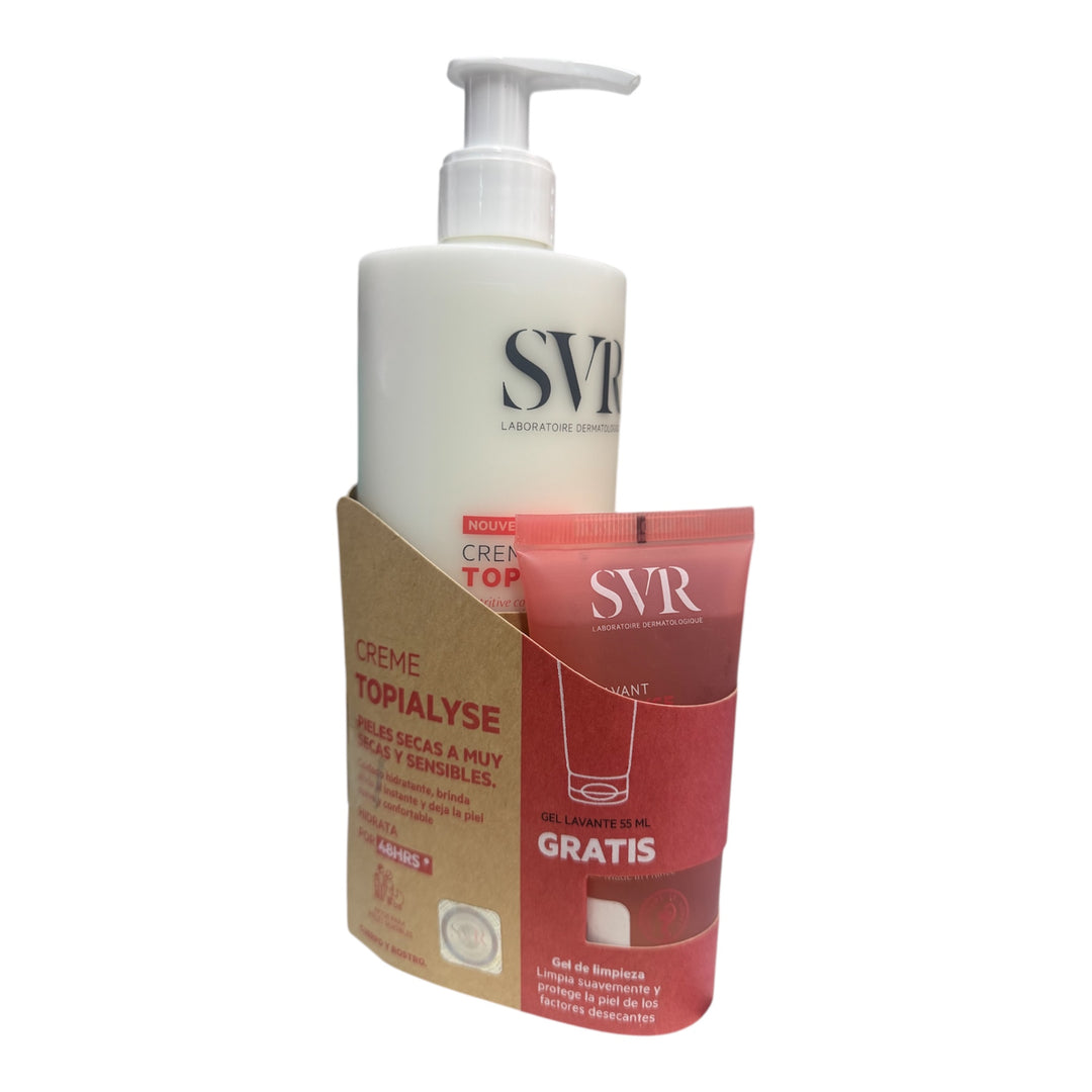 Set Topialyse Creme 400ml + Gel Lavante 55ml