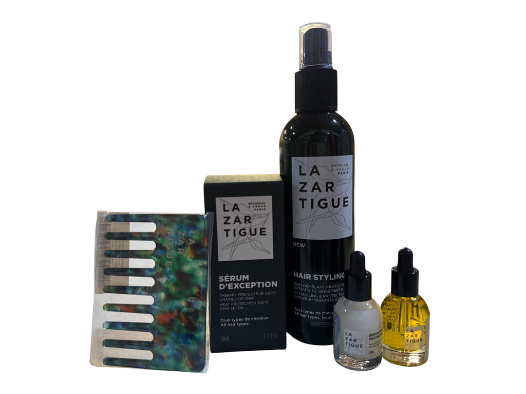 Kit Lazartigue Serum D´exception 50 ml+ Hair Styling 250 ml + regalos