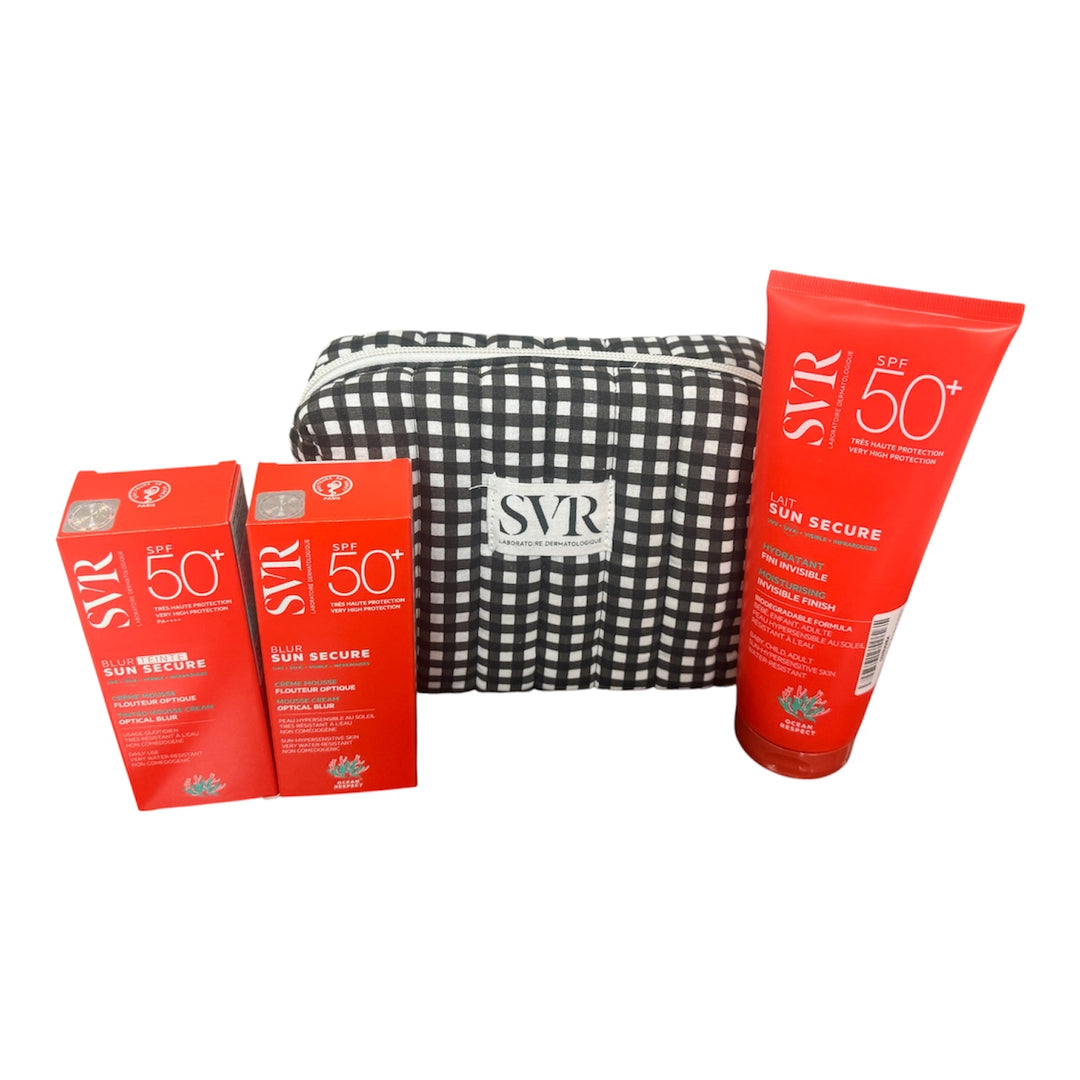 Svr Protector Solar Sun Secure Kit Familiar 3 Piezas +regalo