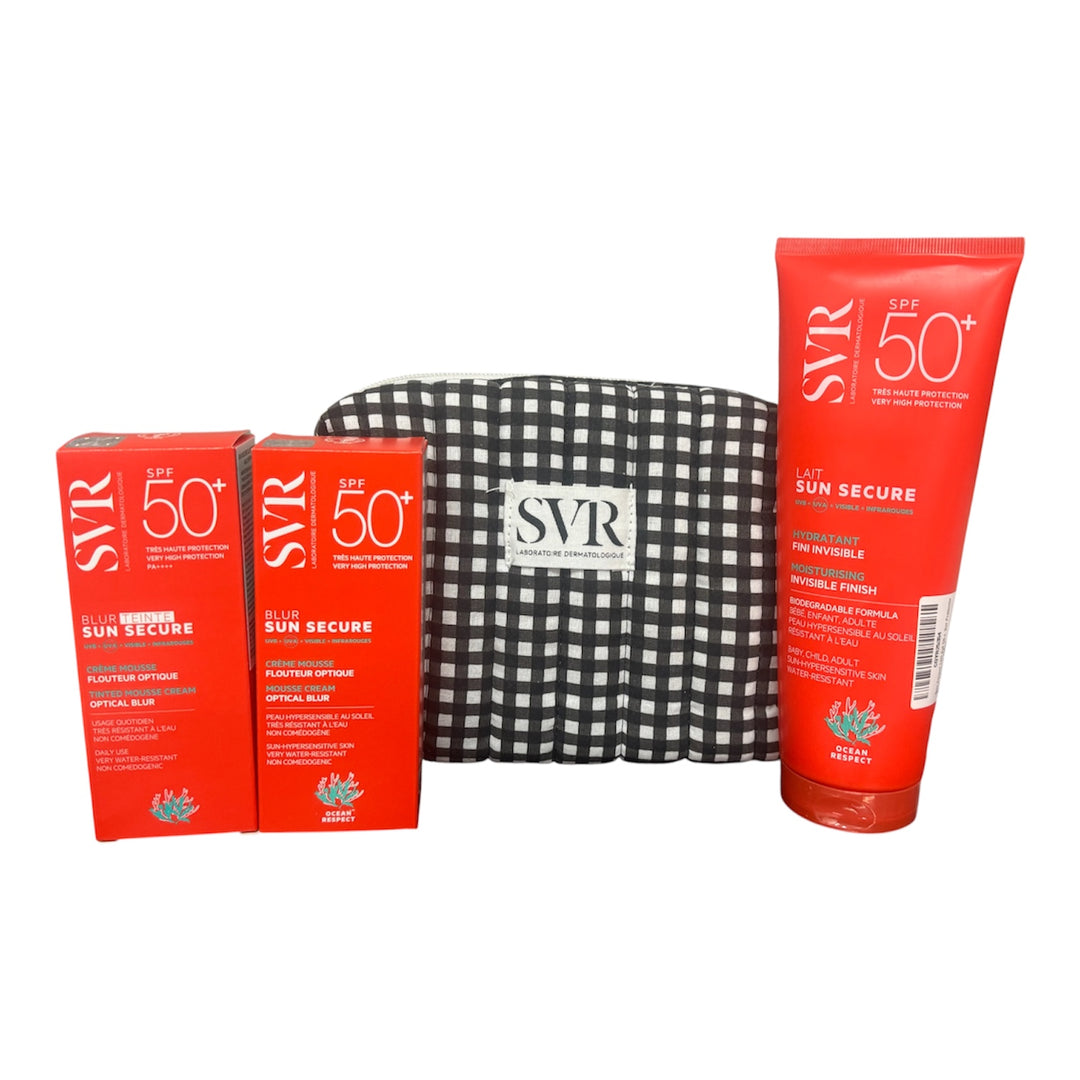 Svr Protector Solar Sun Secure Kit Familiar 3 Piezas +regalo