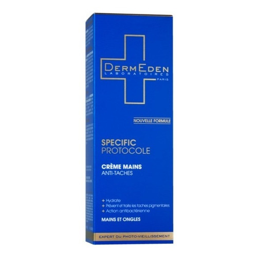 DermEden Crema De Manos Antiedad, Despigmentante Y Antibacterial