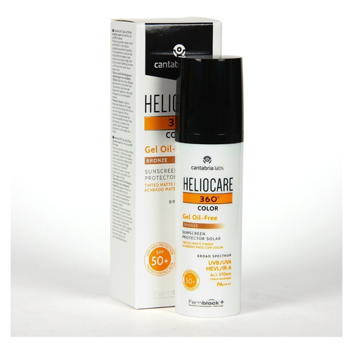Heliocare 360 Gel Oil-free Spf 50 Color Bronze