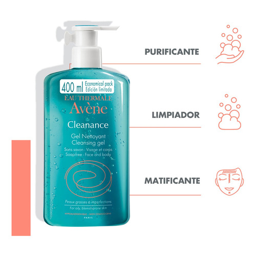 Kit Cleanance Gel 400ml + Comedomed 30ml