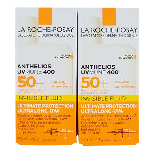Kit Anthelios Uvmune Fluid  50,+ 50 Ml Paq. Con 2