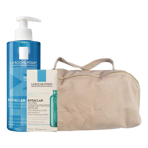 Kit Effaclar Gel De 400 Ml Y Suero De 30 Ml (2 Productos)