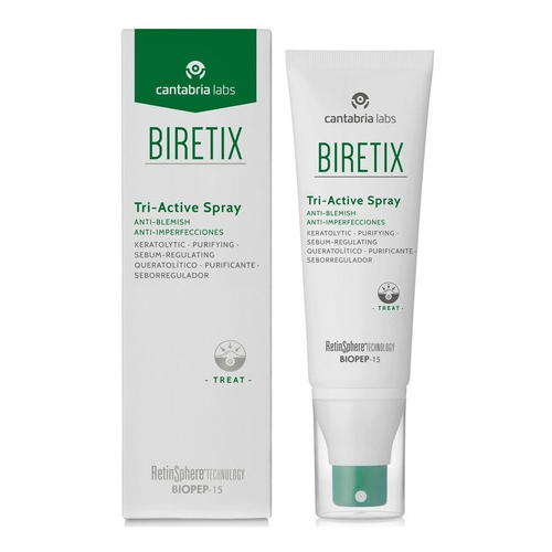 Biretix Tri Active Spray Facial, Piel Normal A Mixta