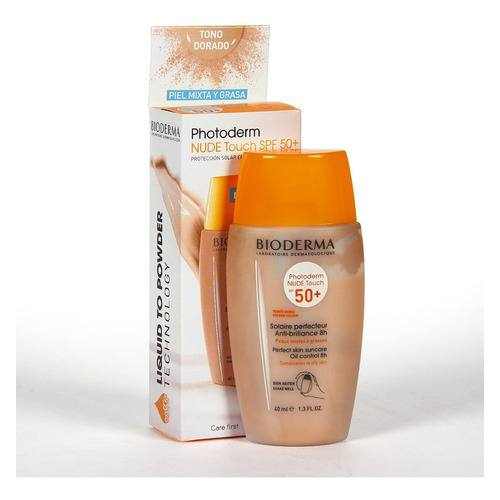 Photoderm Nude Touch  50+ Tono Dorado