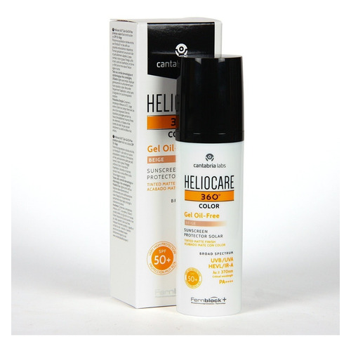 Heliocare 360 Gel Oil-free Spf 50 Color Beige