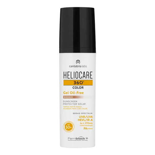 Heliocare 360 Gel Oil-free Spf 50 Color Bronze