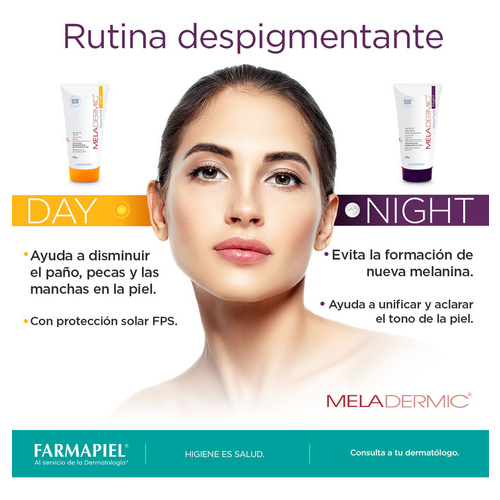 Meladermic Day Crema Facial Aclaradora Despigmentante Con Filtro Solar Mineral