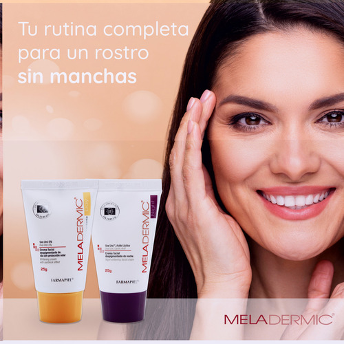 Meladermic Day Crema Facial Aclaradora Despigmentante Con Filtro Solar Mineral