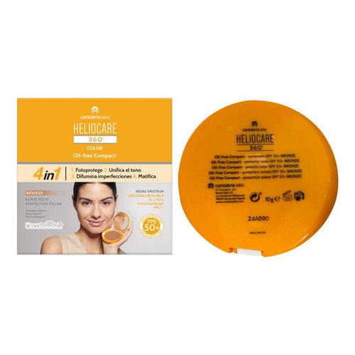 Heliocare 360º Oil-free Compact Spf 50+ Bronze