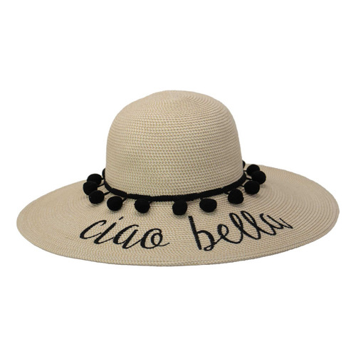 Sombrero Para El Sol Upf 50+ Ciao Bella  Natural Unitalla
