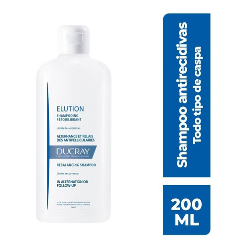 Elution Shampoo Para Control De Caspa