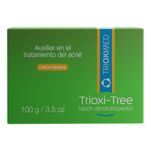 Trioximed Trioxi-tree Jabón Dermolimpiador en Barra