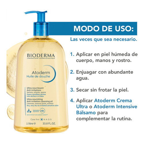 Atoderm Aceite De Ducha