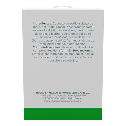 Trioximed Trioxi-tree Jabón Dermolimpiador en Barra