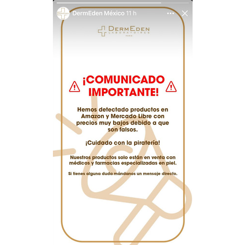 Dermeden Day Protocole 4 en  1 Antienvejecimiento/Manchas SPF 50+