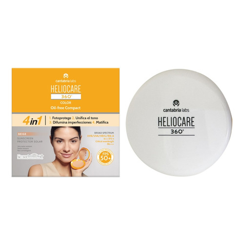 Heliocare 360º Oil-free Compact Spf 50+ Beige
