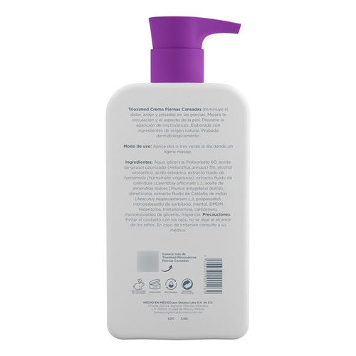 Trioximed Crema Para Microvárices Con Ozono