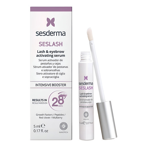 Seslash Serum Activador De Crecimiento De Pestañas Y Cejas  Sin Color