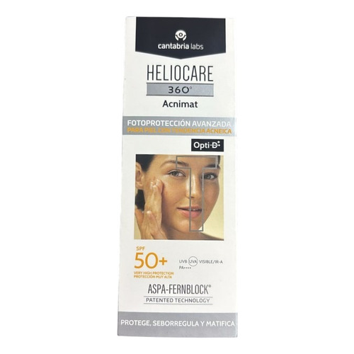 Heliocare 360 Acnimat Crema Invisible Fps 50+