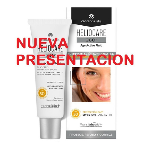 Heliocare 360 Age Active Fluid  Fps 50