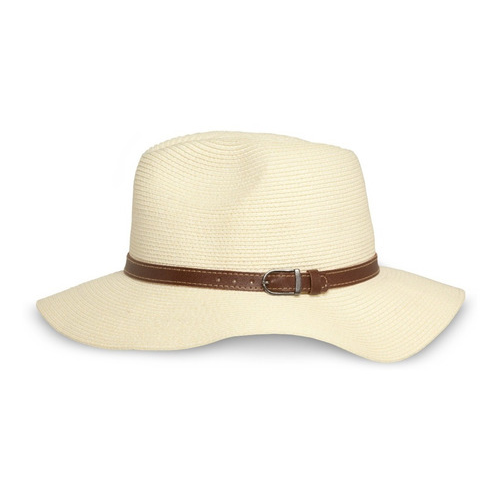 Sombrero Para El Sol Upf 50+ Coronado Color Cream Mediano
