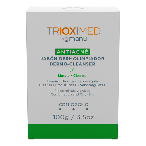Trioximed Trioxi-tree Jabón Dermolimpiador en Barra