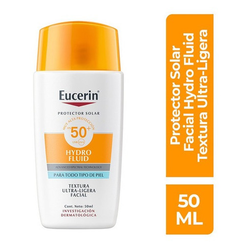Eucerin Protector Solar Sun Face Hydro Fluid Fps 50+
