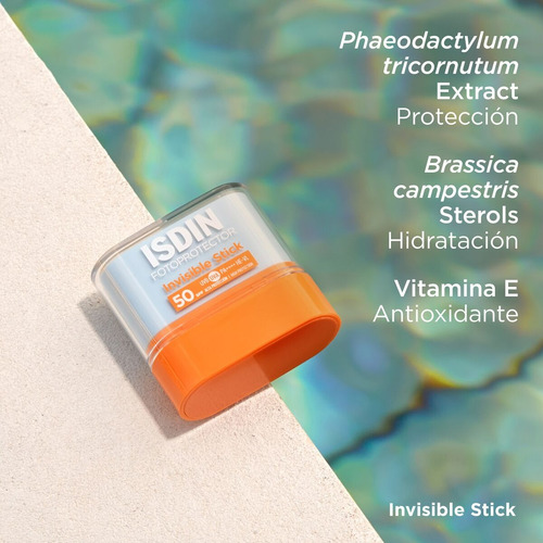 Invisible Stick Fotoprotector En Barra Acabado Invisible Spf 50+
