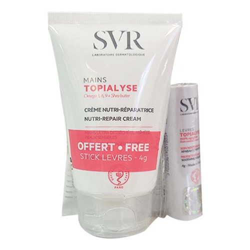 Kit Topialyse Mains 50 Ml (2 Prod) + Topialyse Labios Fragancia Neutra