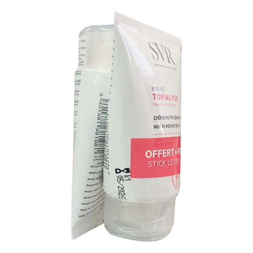 Kit Topialyse Mains 50 Ml (2 Prod) + Topialyse Labios Fragancia Neutra