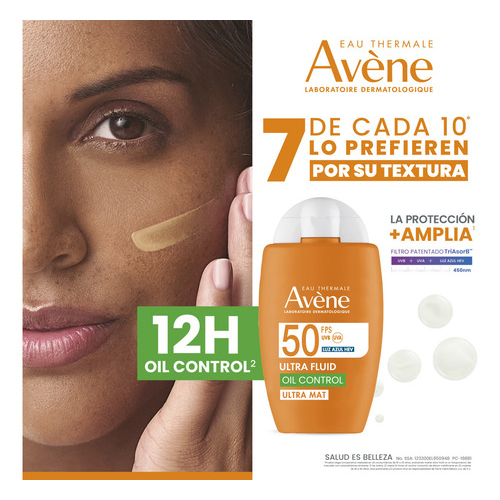 Ultra Fluid Ultra Mat, Protector Solar Facial Fps 50+