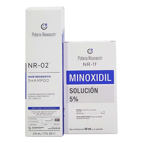 Kit Ds Shampoo Polaris Nr-02  + Polaris Nr-11 Loción