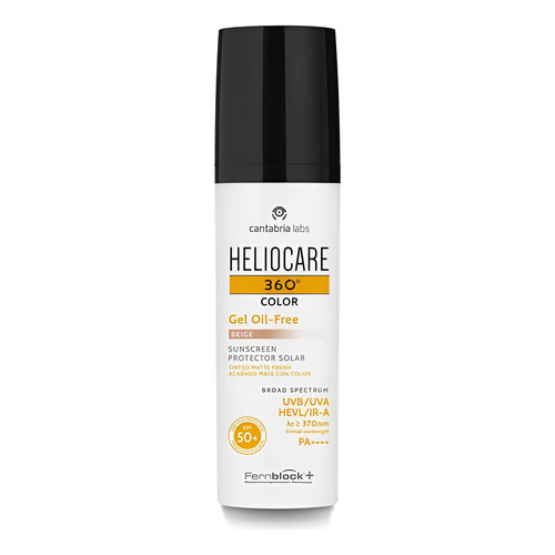 Heliocare 360 Gel Oil-free Spf 50 Color Beige