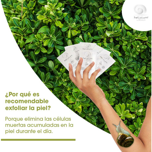 Helixium Silver Crema Exfoliante Anti Edad Rostro 1 Sobre