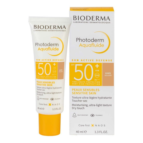 Photoderm Max Spf 50+ Aquafluido Tono Dorado