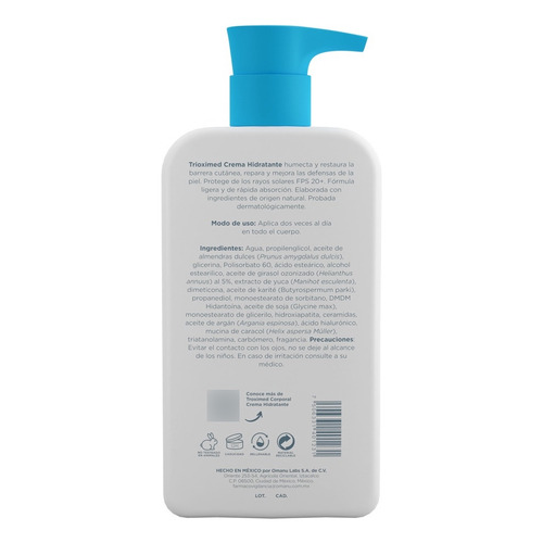 Trioximed Crema Corporal Con Ozono