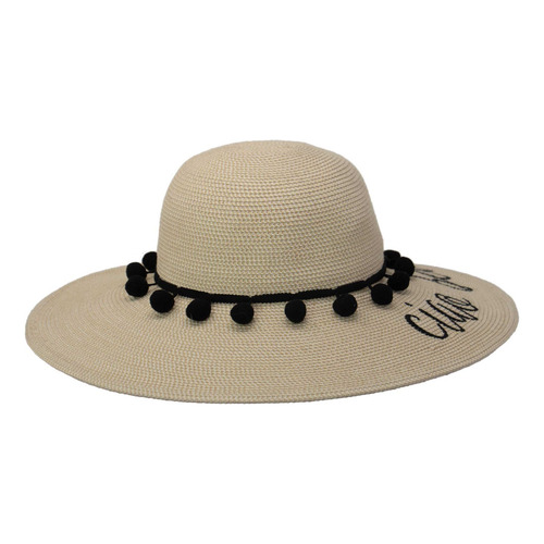 Sombrero Para El Sol Upf 50+ Ciao Bella  Natural Unitalla